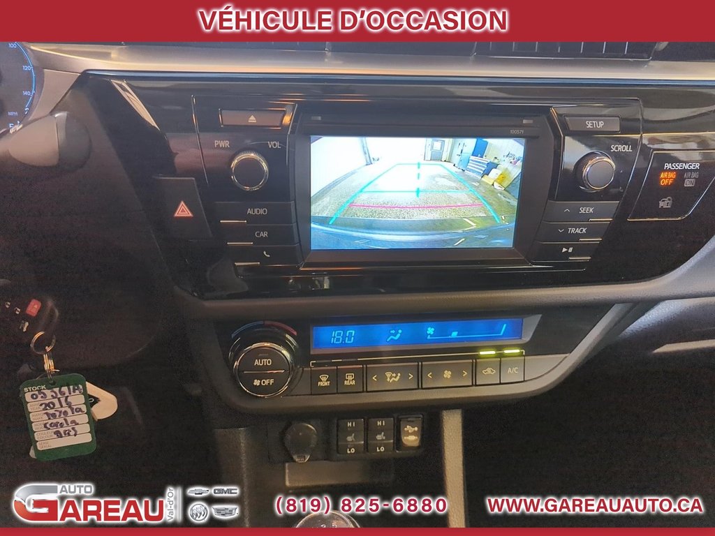Toyota Corolla S 2016 à Val-d'Or, Québec - 18 - w1024h768px