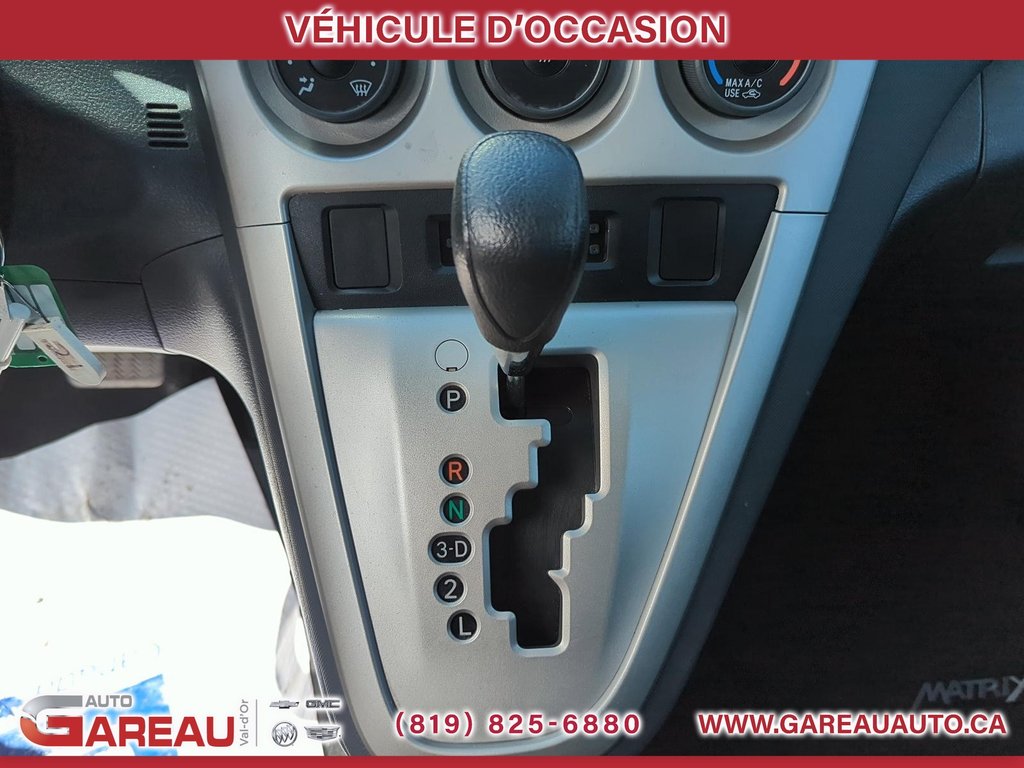 Toyota Matrix Awd - 2.4L 2012 à Val-d'Or, Québec - 15 - w1024h768px
