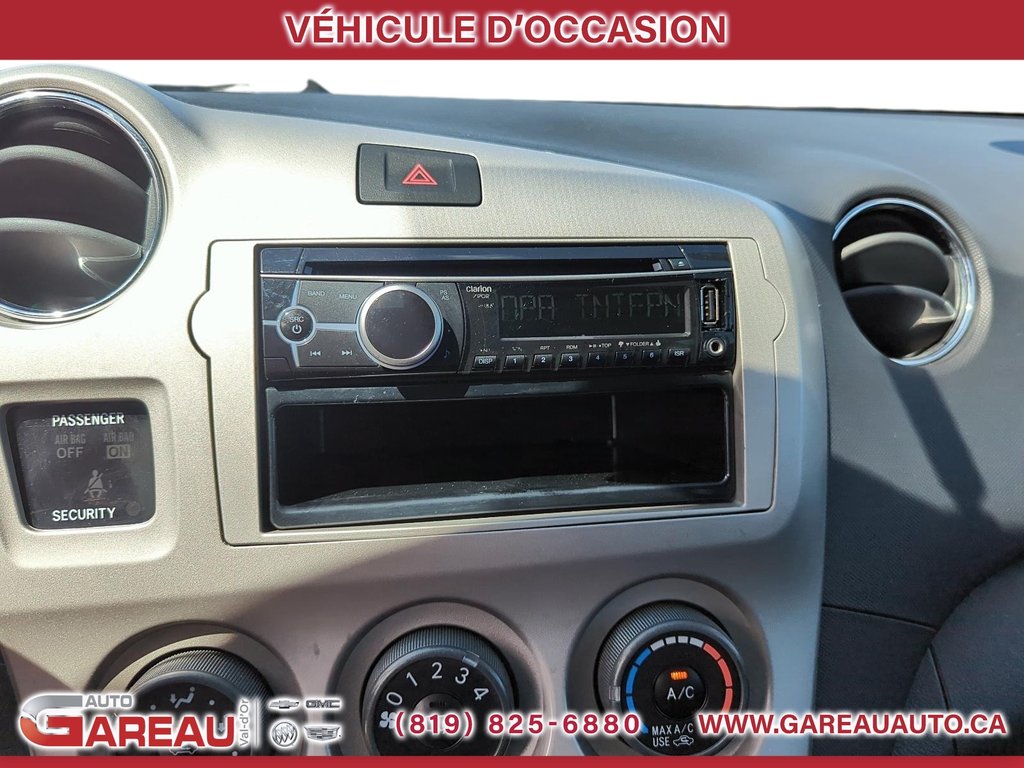 Toyota Matrix Awd - 2.4L 2012 à Val-d'Or, Québec - 18 - w1024h768px