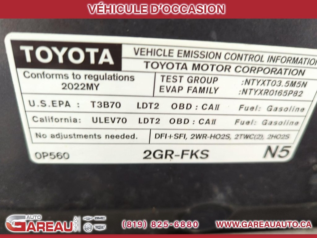 2022 Toyota Tacoma in Val-d'Or, Quebec - 6 - w1024h768px