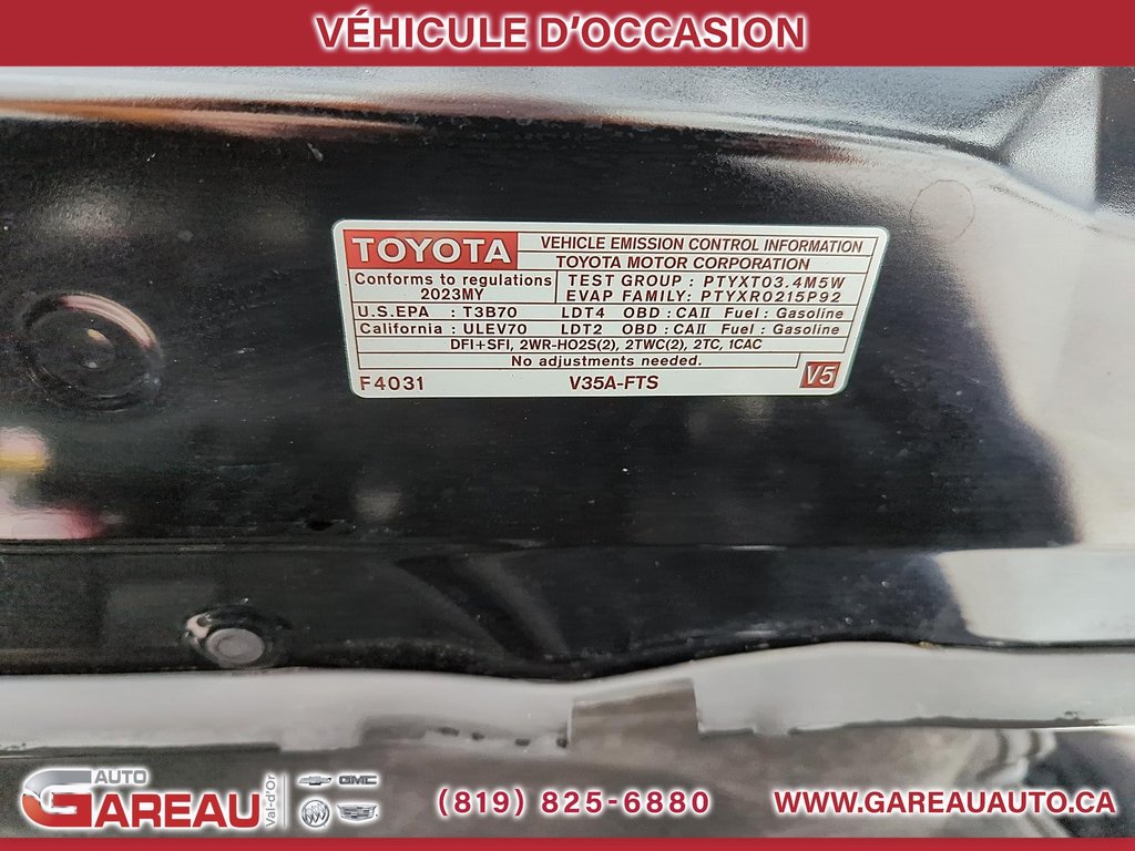 2023 Toyota Tundra in Val-d'Or, Quebec - 6 - w1024h768px