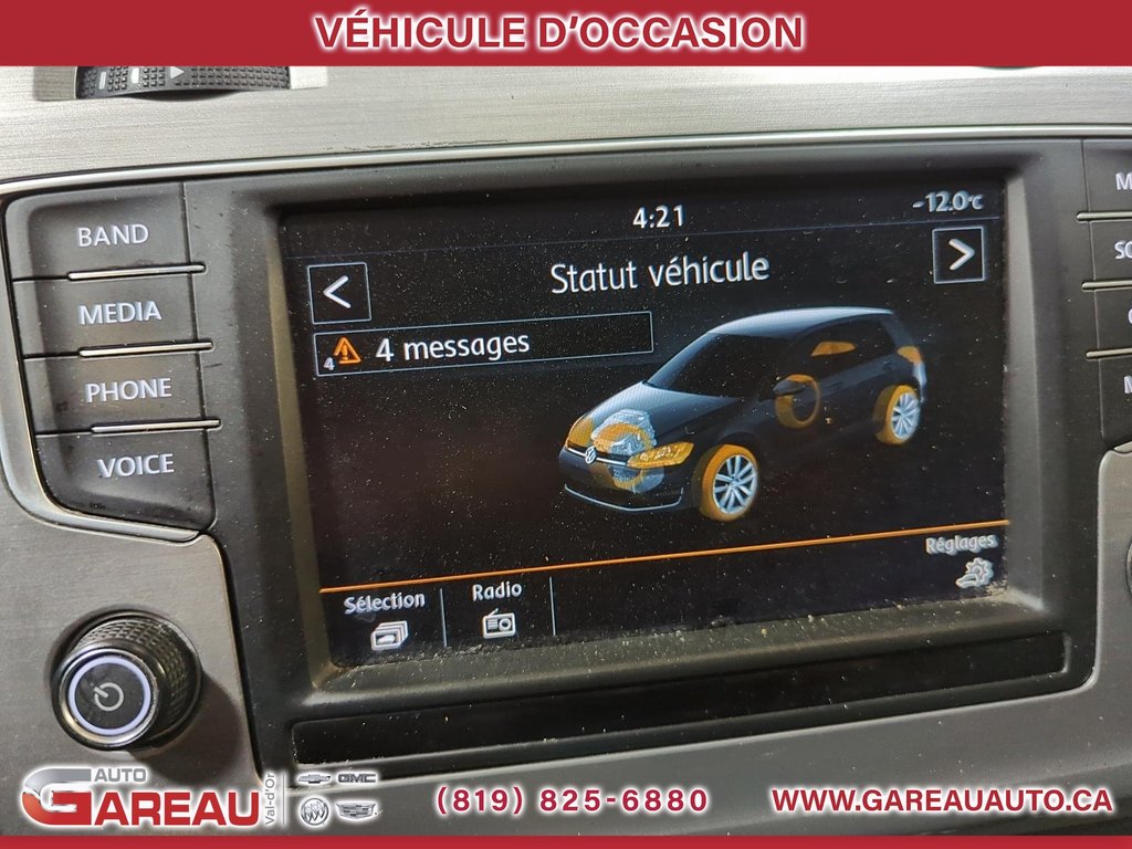 2016 Volkswagen Golf in Val-d'Or, Quebec - 20 - w1024h768px