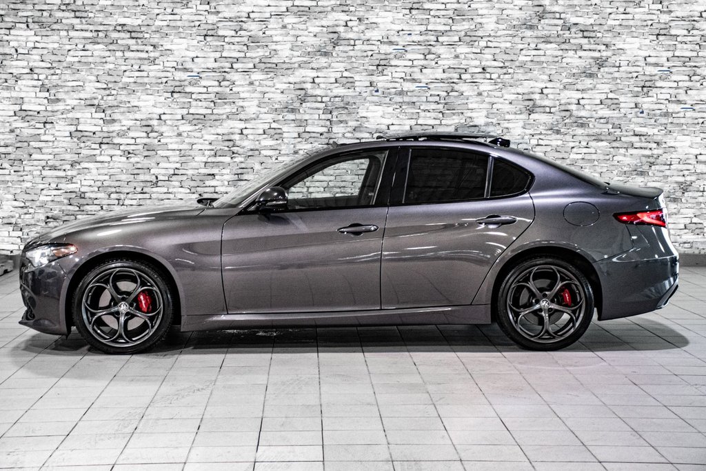 Alfa Romeo GIULIA Ti SPORT CUIR ROUGE TOIT OUVRANT NAVIGATION CAMERA 2021 à Montréal, Québec - 21 - w1024h768px