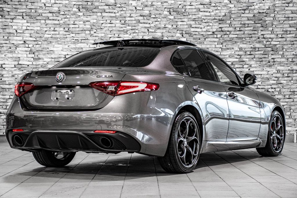 Alfa Romeo GIULIA Ti SPORT CUIR ROUGE TOIT OUVRANT NAVIGATION CAMERA 2021 à Montréal, Québec - 15 - w1024h768px