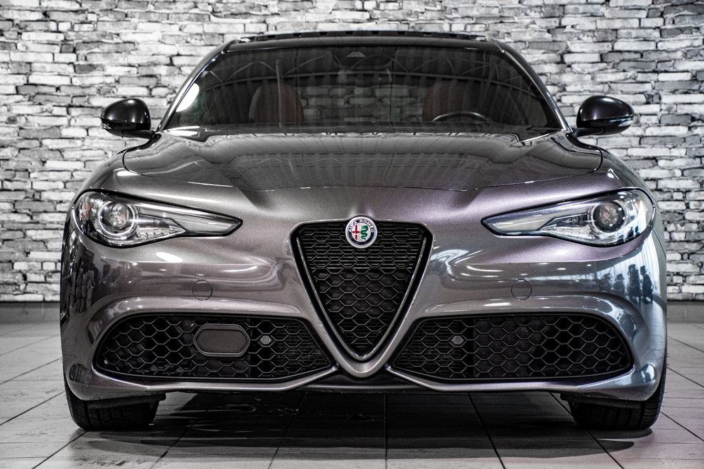 Alfa Romeo GIULIA Ti SPORT CUIR ROUGE TOIT OUVRANT NAVIGATION CAMERA 2021 à Montréal, Québec - 8 - w1024h768px