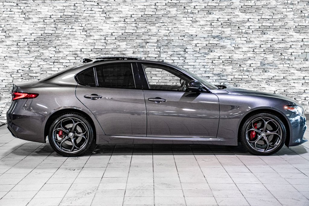 Alfa Romeo GIULIA Ti SPORT CUIR ROUGE TOIT OUVRANT NAVIGATION CAMERA 2021 à Montréal, Québec - 11 - w1024h768px