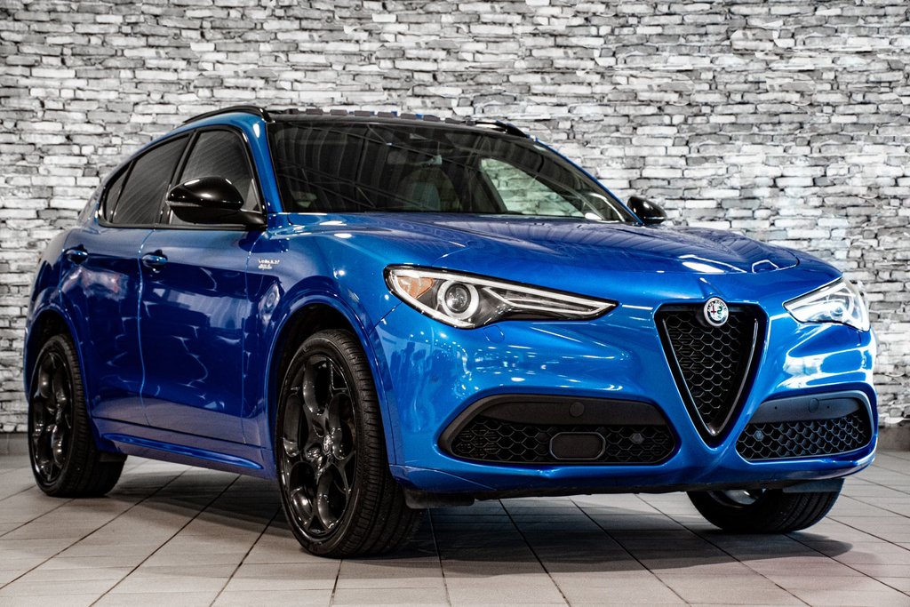 Alfa Romeo Stelvio VELOCE Q4 TOIT PANORAMIQUE NAV CAMERA 2022 à Montréal, Québec - 8 - w1024h768px