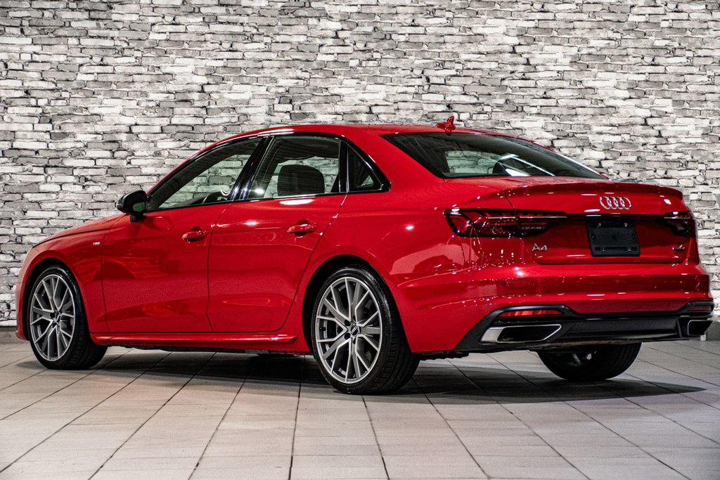 2020 Audi A4 Sedan PROGRESSIV S-LINE BLACK OPTIC CUIR TOIT GPS CAMER in Montréal, Quebec - 15 - w1024h768px