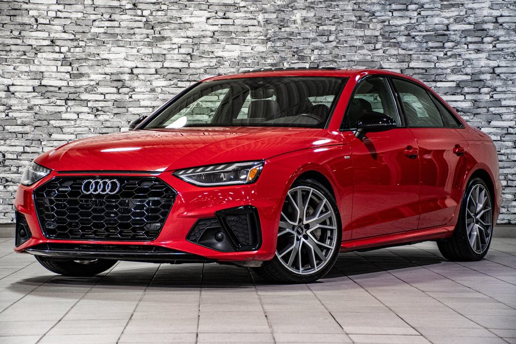 2020 Audi A4 Sedan PROGRESSIV S-LINE BLACK OPTIC CUIR TOIT GPS CAMER in Montréal, Quebec - 1 - w1024h768px