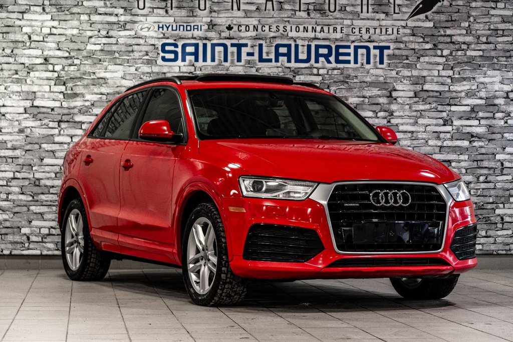 Audi Q3 Komfort TOIT OUVRANT CUIR SIEGES CHAUFFANTS 2018 à Montréal, Québec - 6 - w1024h768px