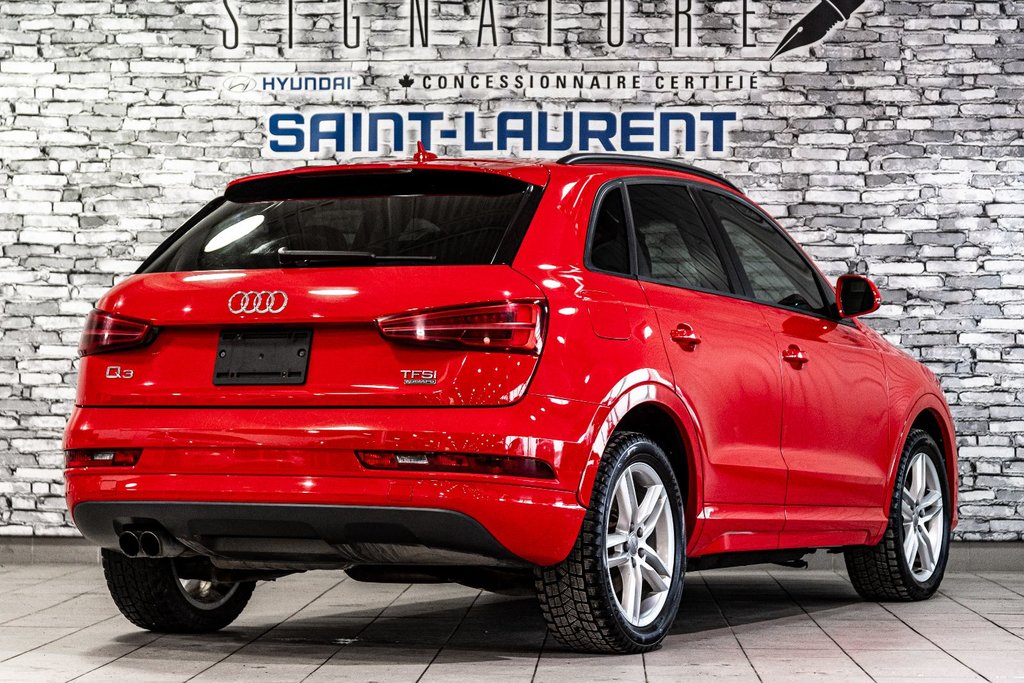 Audi Q3 Komfort TOIT OUVRANT CUIR SIEGES CHAUFFANTS 2018 à Montréal, Québec - 12 - w1024h768px