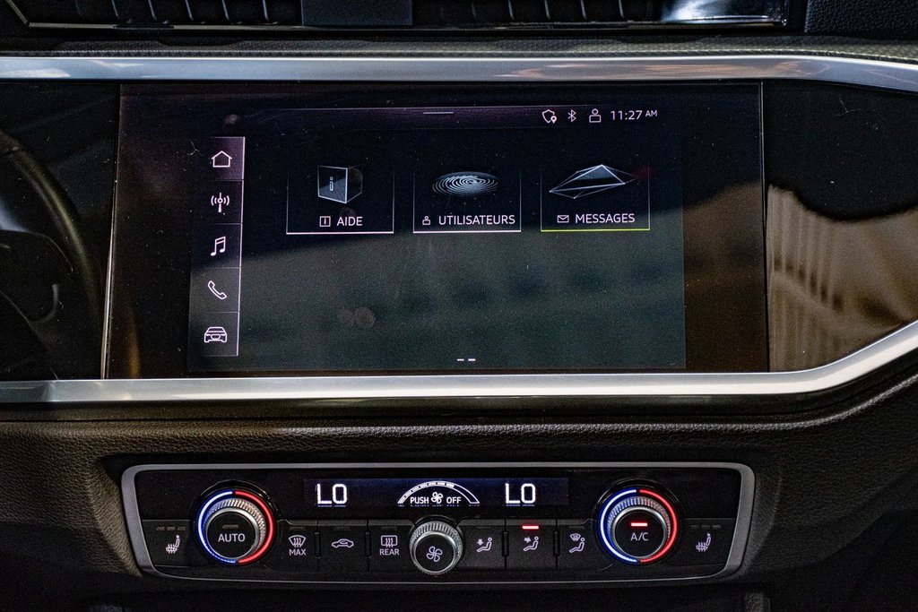Audi Q3 KOMFORT VORSPRUNG EDITION TOIT PANO CAM CARPLAY 2022 à Montréal, Québec - 27 - w1024h768px