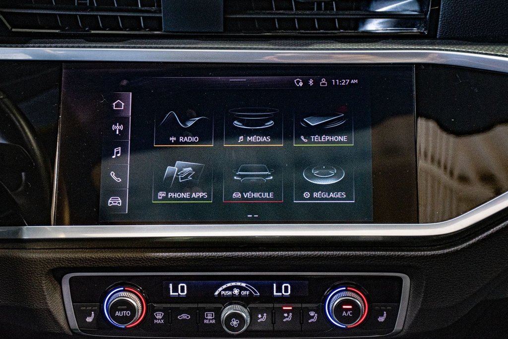 Audi Q3 KOMFORT VORSPRUNG EDITION TOIT PANO CAM CARPLAY 2022 à Montréal, Québec - 26 - w1024h768px