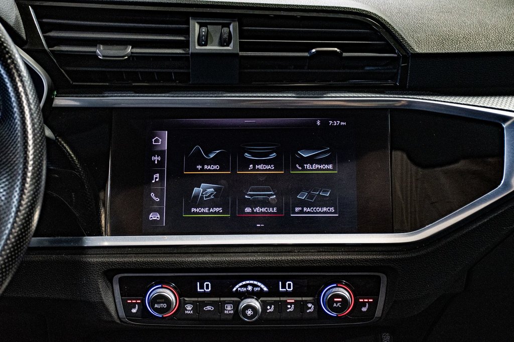 Audi Q3 PROGRESSIV S-Line QUATTRO CUIR TOIT CARPLAY 2022 à Montréal, Québec - 24 - w1024h768px