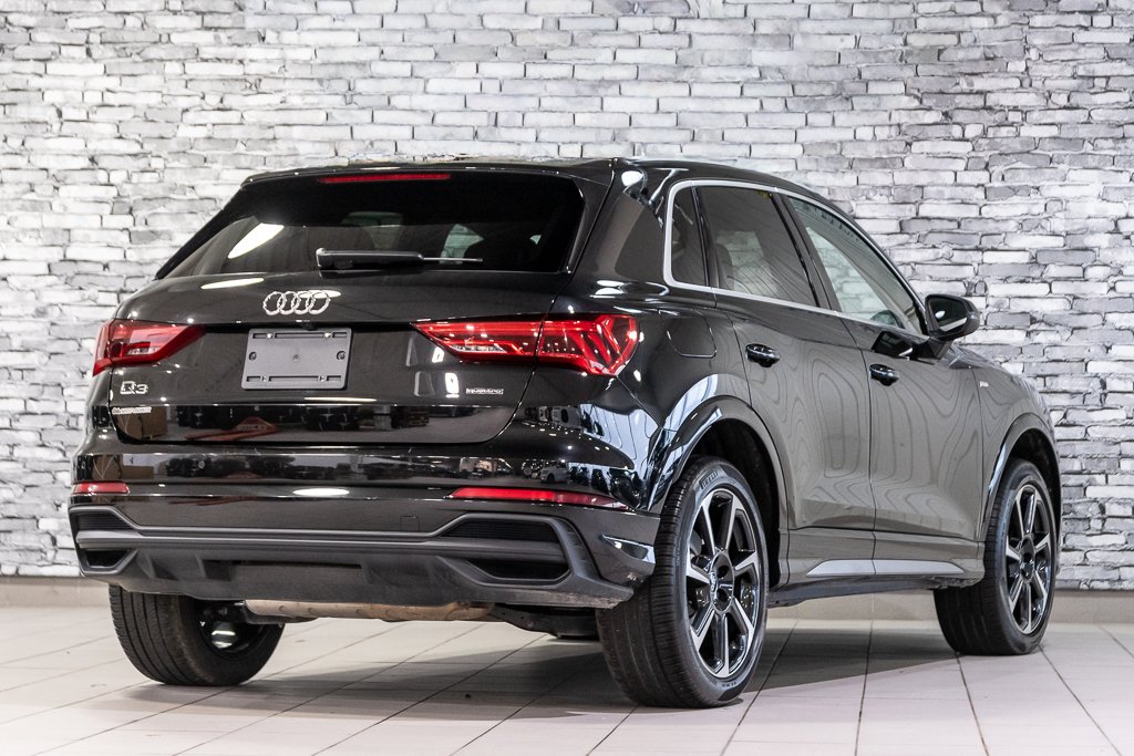 2024 Audi Q3 PROGRESSIV S-LINE AWD CUIR TOIT PANO CAM CARPLAY in Montréal, Quebec - 18 - w1024h768px