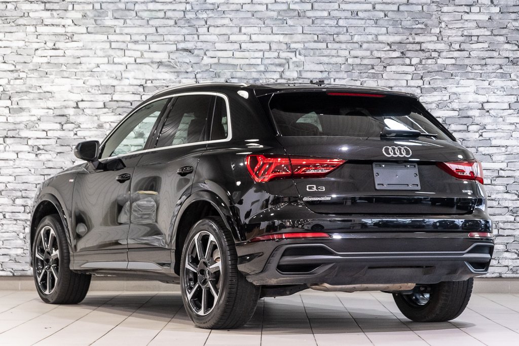 2024 Audi Q3 PROGRESSIV S-LINE AWD CUIR TOIT PANO CAM CARPLAY in Montréal, Quebec - 12 - w1024h768px