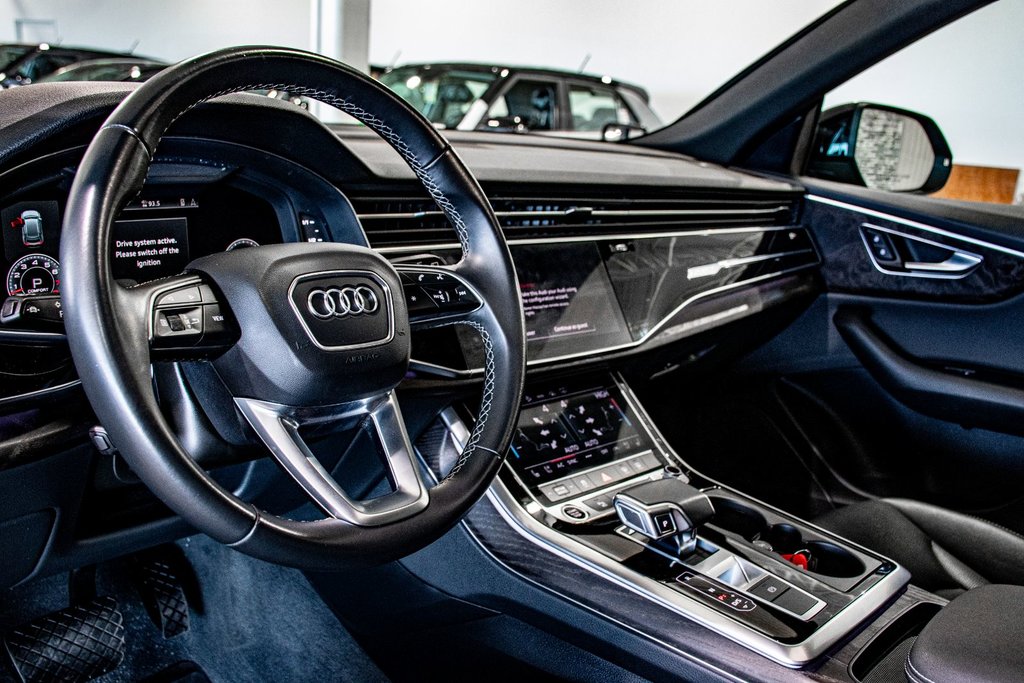2021 Audi Q8 PROGRESSIV S-Line QUATTRO BANG & OLUFSEN CAM360 in Montréal, Quebec - 17 - w1024h768px
