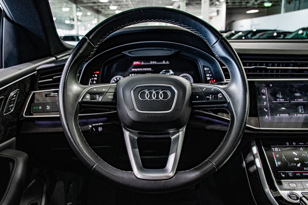 2021 Audi Q8 PROGRESSIV S-Line QUATTRO BANG & OLUFSEN CAM360 in Montréal, Quebec - 31 - w1024h768px