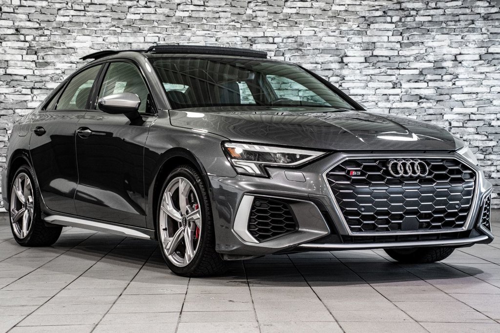 2022 Audi S3 SEDAN ''CECI EST 2023'' QUATTRO CUIR TOIT CARPLAY in Montréal, Quebec - 9 - w1024h768px