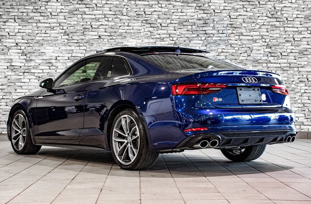 Audi S5 COUPE PROGRESSIV QUATTRO V6 CUIR TOIT NAV CAM 2019 à Montréal, Québec - 18 - w1024h768px