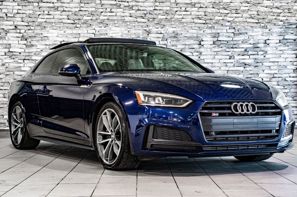 Audi S5 COUPE PROGRESSIV QUATTRO V6 CUIR TOIT NAV CAM 2019 à Montréal, Québec - 11 - w1024h768px