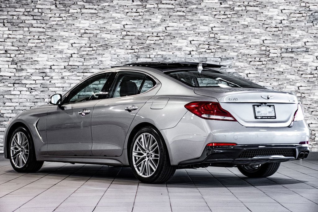 2021 GENESIS G70 2.0T Elite AWD CUIR TOIT NAV CAMERA in Montréal, Quebec - 16 - w1024h768px