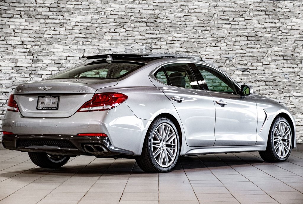 2021 GENESIS G70 2.0T Elite AWD CUIR TOIT NAV CAMERA in Montréal, Quebec - 11 - w1024h768px
