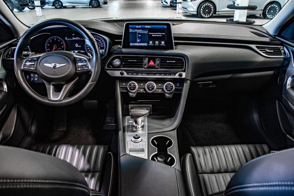 2021 GENESIS G70 2.0T Elite AWD CUIR TOIT NAV CAMERA in Montréal, Quebec - 5 - w1024h768px