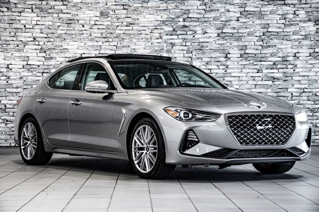 2021 GENESIS G70 2.0T Elite AWD CUIR TOIT NAV CAMERA in Montréal, Quebec - 7 - w1024h768px