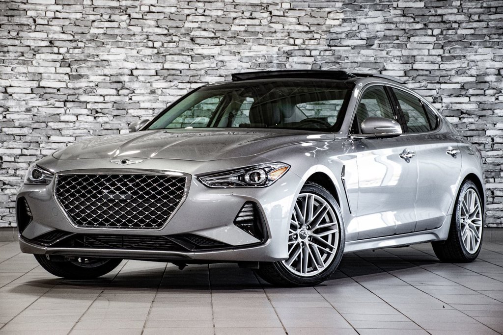 2021 GENESIS G70 2.0T Elite AWD CUIR TOIT NAV CAMERA in Montréal, Quebec - 1 - w1024h768px