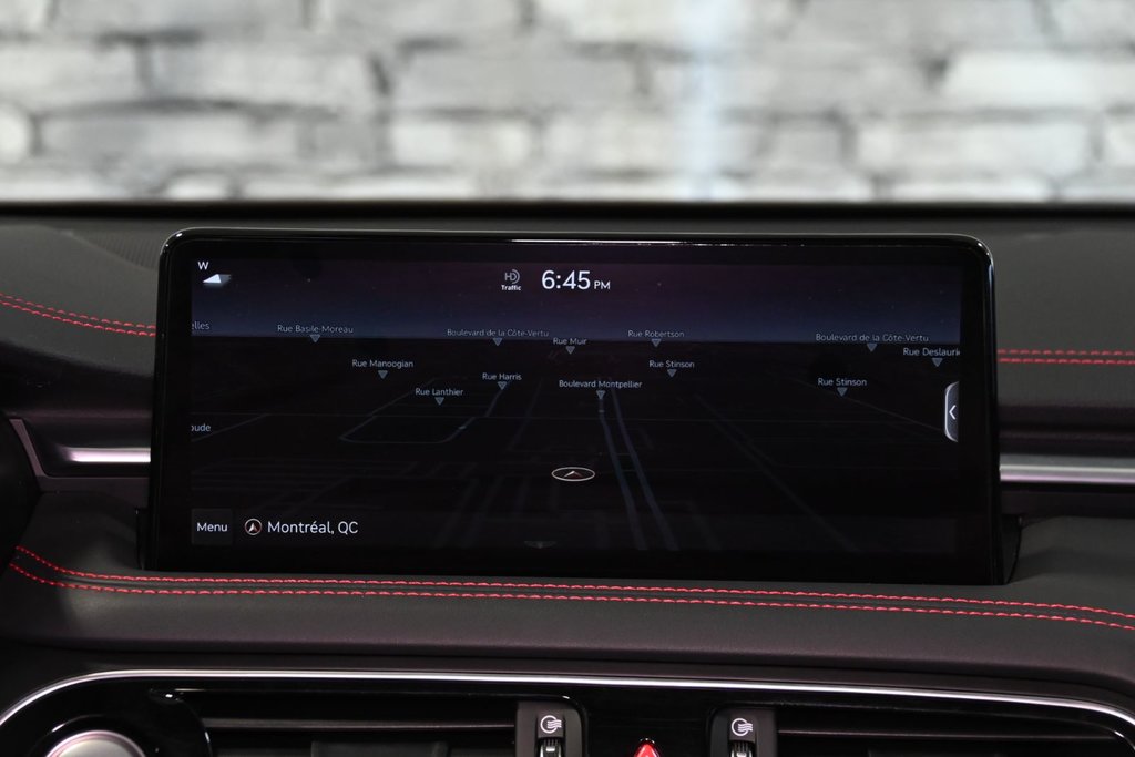 GENESIS G70 3.3T SPORT 365 HP HEAD UP DISP CAM360 CUIR NAPPA 2022 à Montréal, Québec - 37 - w1024h768px