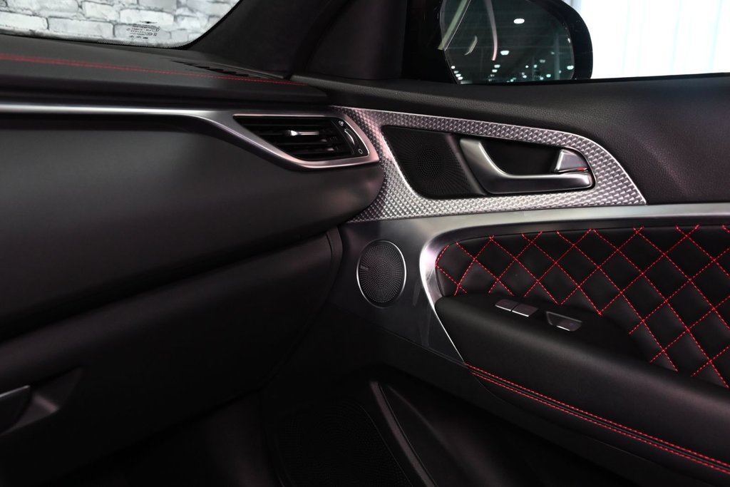 GENESIS G70 3.3T SPORT 365 HP HEAD UP DISP CAM360 CUIR NAPPA 2022 à Montréal, Québec - 23 - w1024h768px
