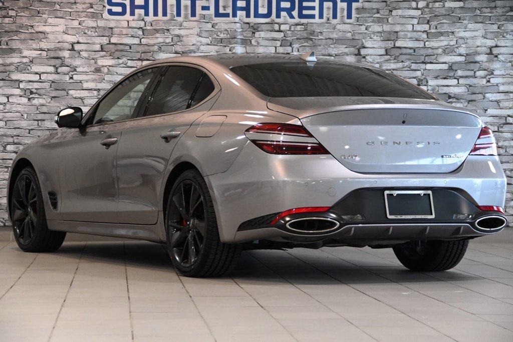 GENESIS G70 3.3T SPORT 365 HP HEAD UP DISP CAM360 CUIR NAPPA 2022 à Montréal, Québec - 9 - w1024h768px