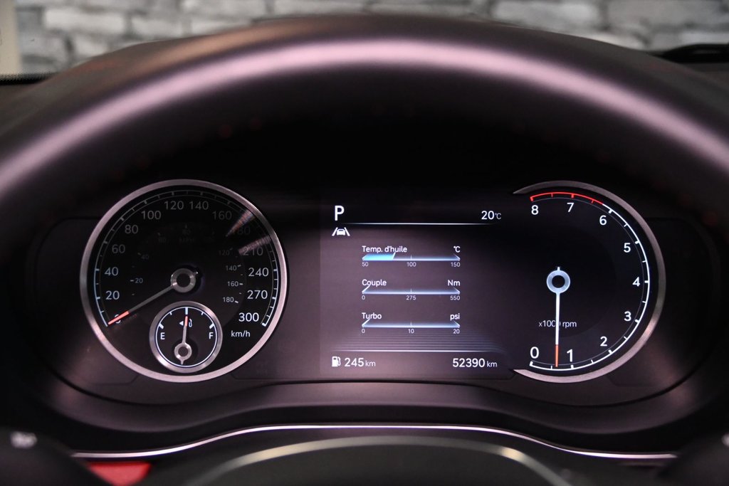 GENESIS G70 3.3T SPORT 365 HP HEAD UP DISP CAM360 CUIR NAPPA 2022 à Montréal, Québec - 33 - w1024h768px