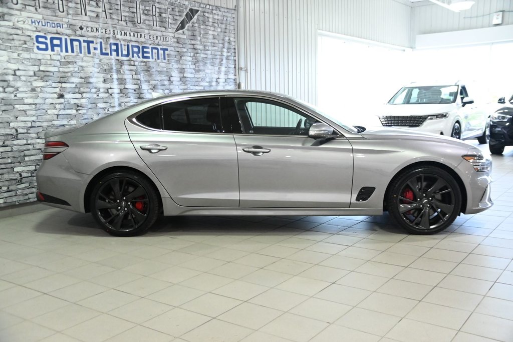 GENESIS G70 3.3T SPORT 365 HP HEAD UP DISP CAM360 CUIR NAPPA 2022 à Montréal, Québec - 14 - w1024h768px