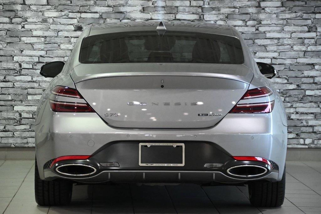 GENESIS G70 3.3T SPORT 365 HP HEAD UP DISP CAM360 CUIR NAPPA 2022 à Montréal, Québec - 16 - w1024h768px