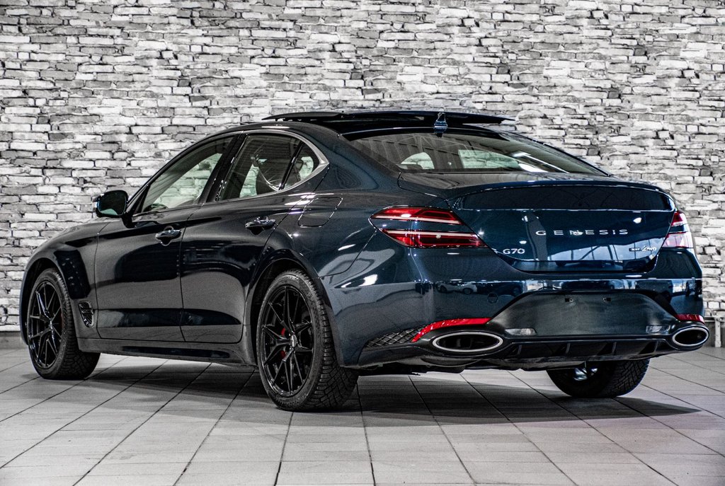 GENESIS G70 3.3T SPORT AWD 365 HP HEAD UP DISP CAM360 CUIR 2022 à Montréal, Québec - 19 - w1024h768px