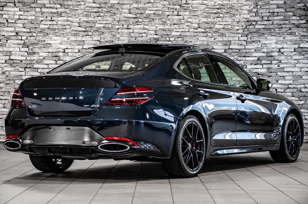 GENESIS G70 3.3T SPORT AWD 365 HP HEAD UP DISP CAM360 CUIR 2022 à Montréal, Québec - 13 - w1024h768px