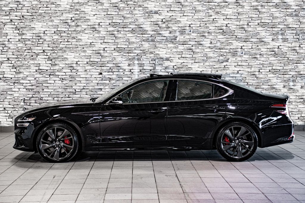 2022 GENESIS G70 3.3T SPORT AWD 365 HP HEAD UP DISP CAM360 CUIR in Montréal, Quebec - 16 - w1024h768px