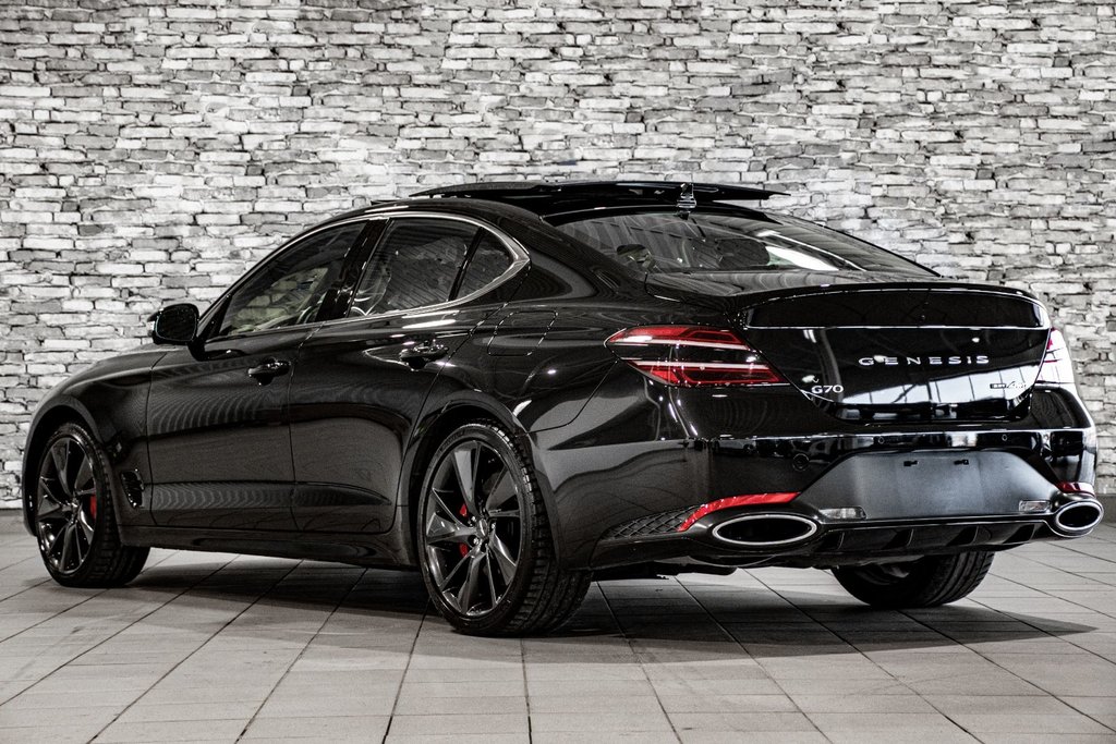 2022 GENESIS G70 3.3T SPORT AWD 365 HP HEAD UP DISP CAM360 CUIR in Montréal, Quebec - 15 - w1024h768px