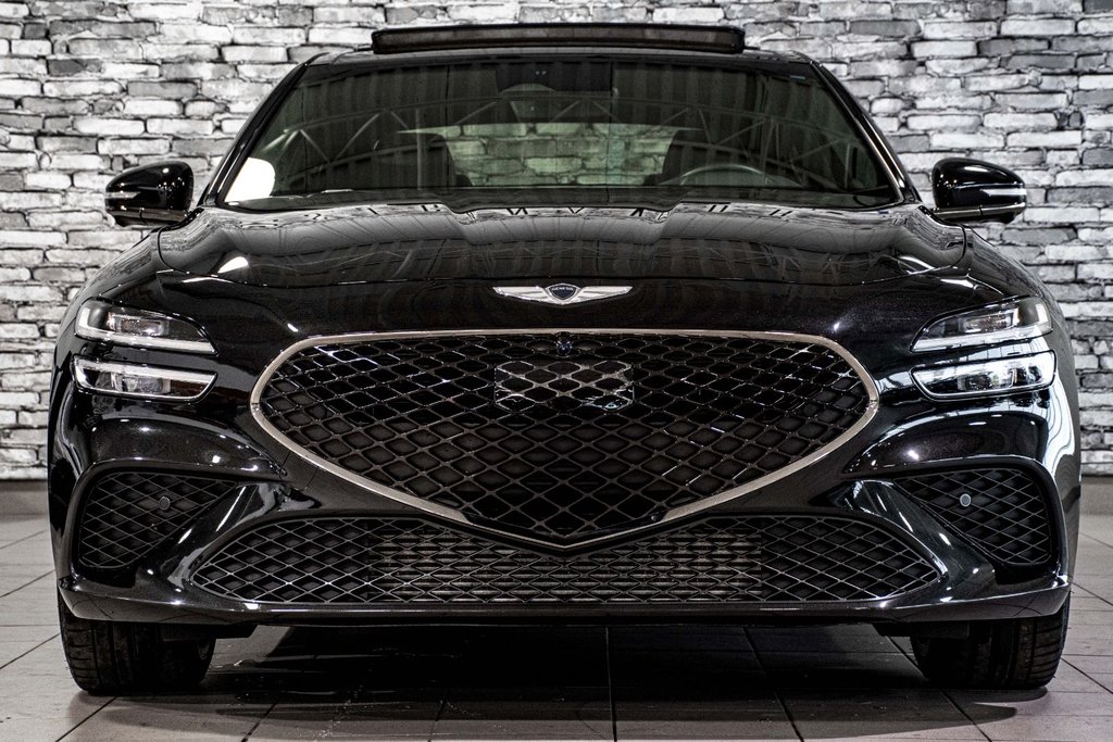 2022 GENESIS G70 3.3T SPORT AWD 365 HP HEAD UP DISP CAM360 CUIR in Montréal, Quebec - 8 - w1024h768px