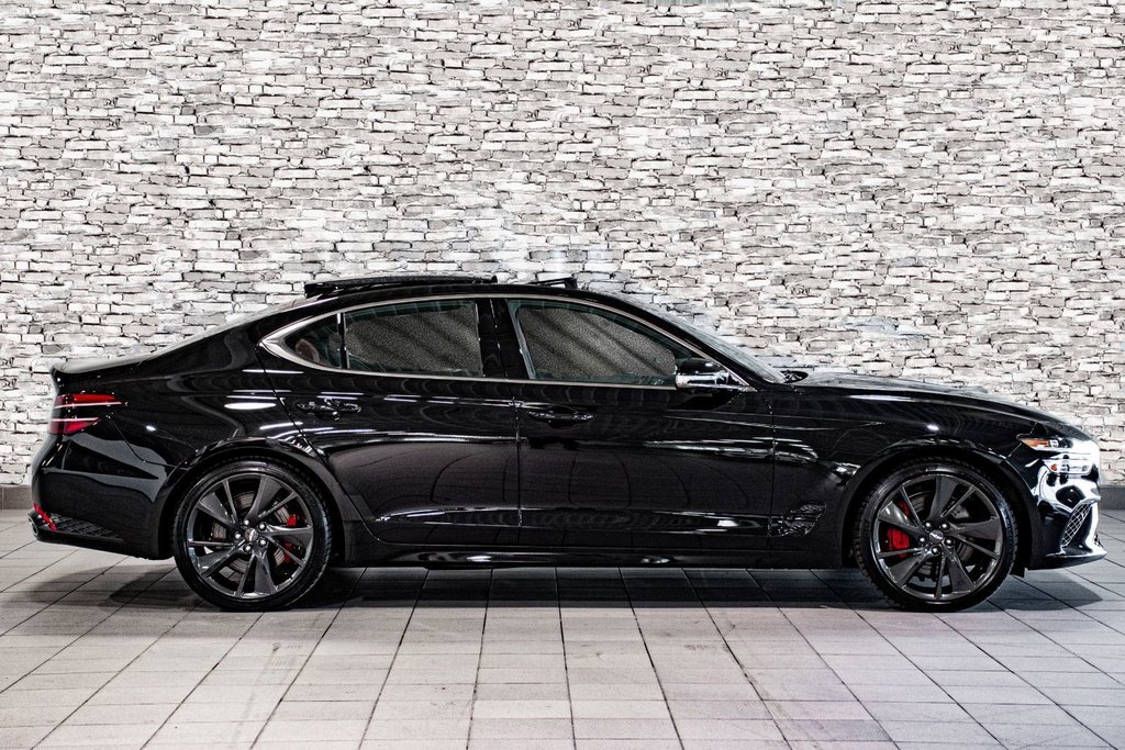 2022 GENESIS G70 3.3T SPORT AWD 365 HP HEAD UP DISP CAM360 CUIR in Montréal, Quebec - 11 - w1024h768px