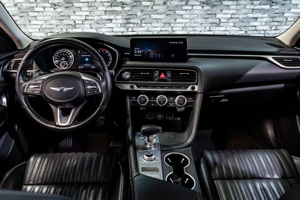 GENESIS G70 2.0T ADVANCED AWD 252HP CUIR TOIT NAV CAMERA 2022 à Montréal, Québec - 9 - w1024h768px