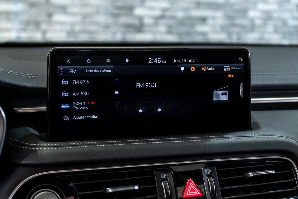 GENESIS G70 2.0T ADVANCED AWD 252HP CUIR TOIT NAV CAMERA 2022 à Montréal, Québec - 27 - w1024h768px