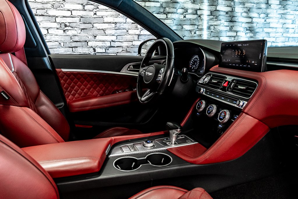 2022 GENESIS G70 3.3T SPORT AWD 365 HP HEAD UP DISP CAM360 CUIR in Montréal, Quebec - 20 - w1024h768px