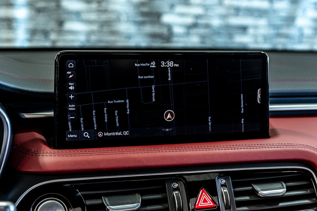 2022 GENESIS G70 3.3T SPORT AWD 365 HP HEAD UP DISP CAM360 CUIR in Montréal, Quebec - 25 - w1024h768px