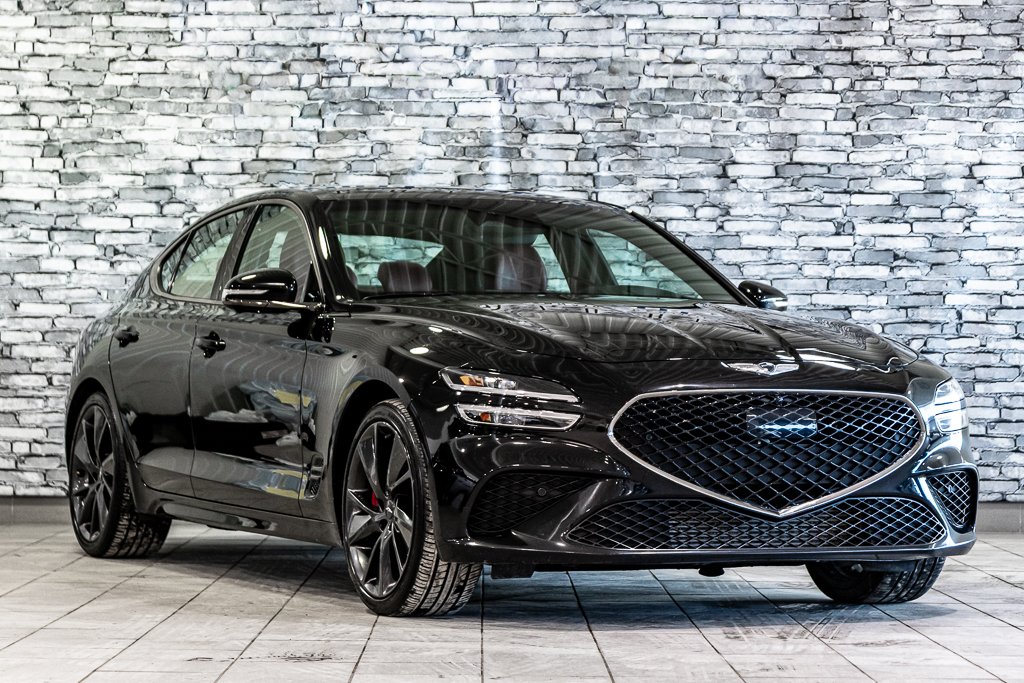 2022 GENESIS G70 3.3T SPORT AWD 365 HP HEAD UP DISP CAM360 CUIR in Montréal, Quebec - 8 - w1024h768px