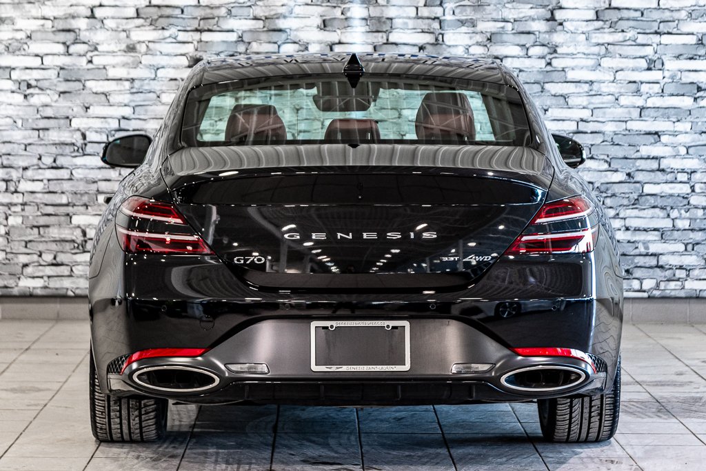 2022 GENESIS G70 3.3T SPORT AWD 365 HP HEAD UP DISP CAM360 CUIR in Montréal, Quebec - 12 - w1024h768px