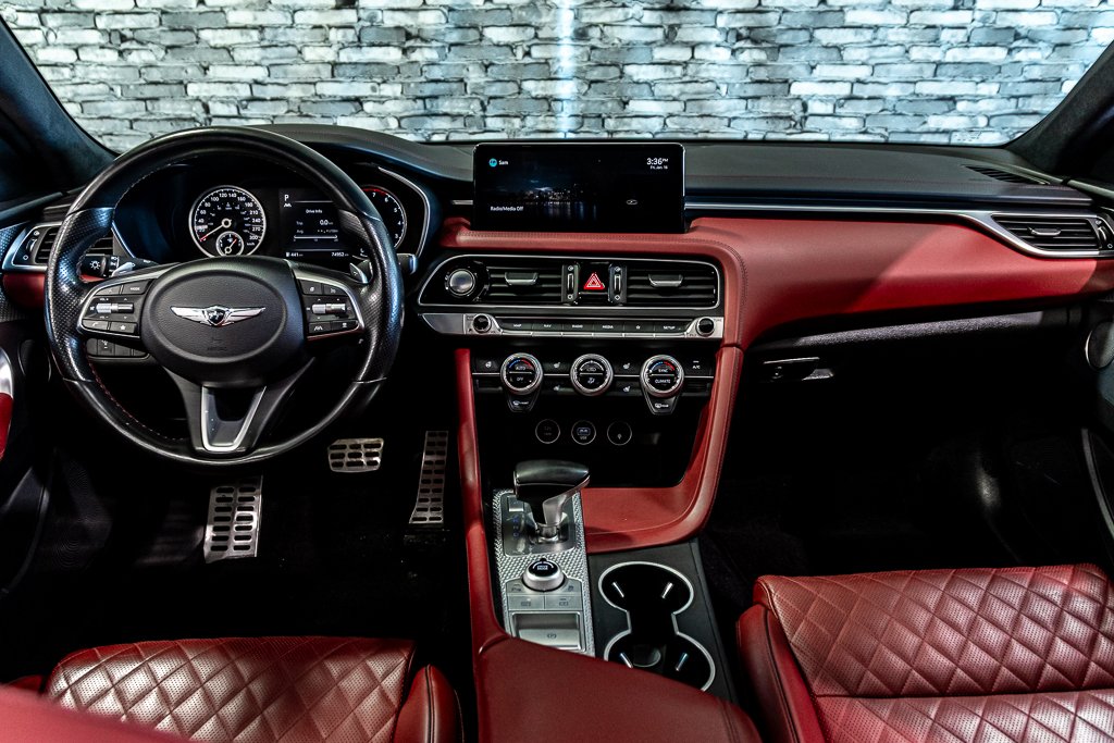 2022 GENESIS G70 3.3T SPORT AWD 365 HP HEAD UP DISP CAM360 CUIR in Montréal, Quebec - 4 - w1024h768px