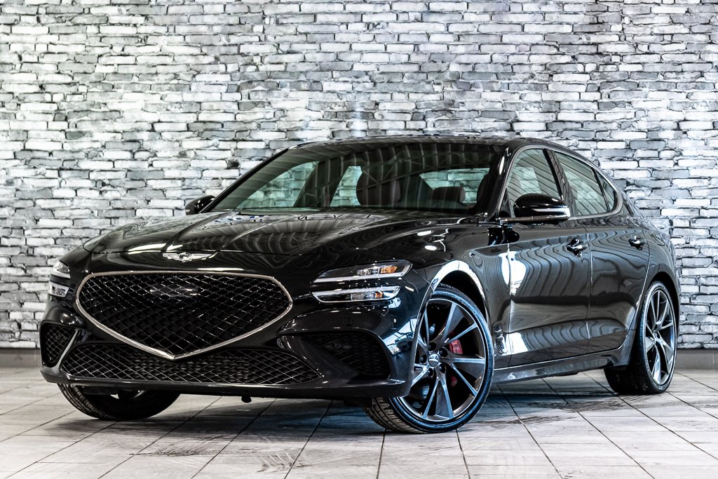 2022 GENESIS G70 3.3T SPORT AWD 365 HP HEAD UP DISP CAM360 CUIR in Montréal, Quebec - 1 - w1024h768px